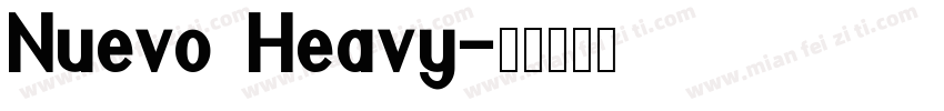 Nuevo Heavy字体转换
